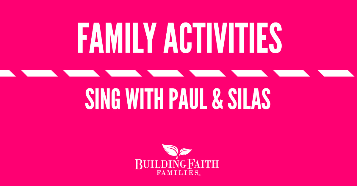 Enjoy this family activity video about singing from Steve Demme (Building Faith Families).