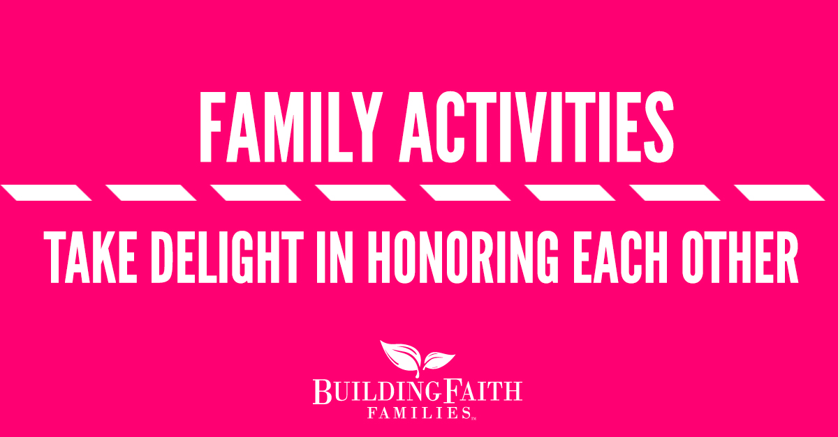 Enjoy this family activity video from Steve Demme (Building Faith Families).
