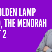 “I saw seven golden lampstands. In the middle of the lampstands, I saw one like a Son of Man, clothed in a robe reaching to the feet and girded across His chest with a golden sash.”